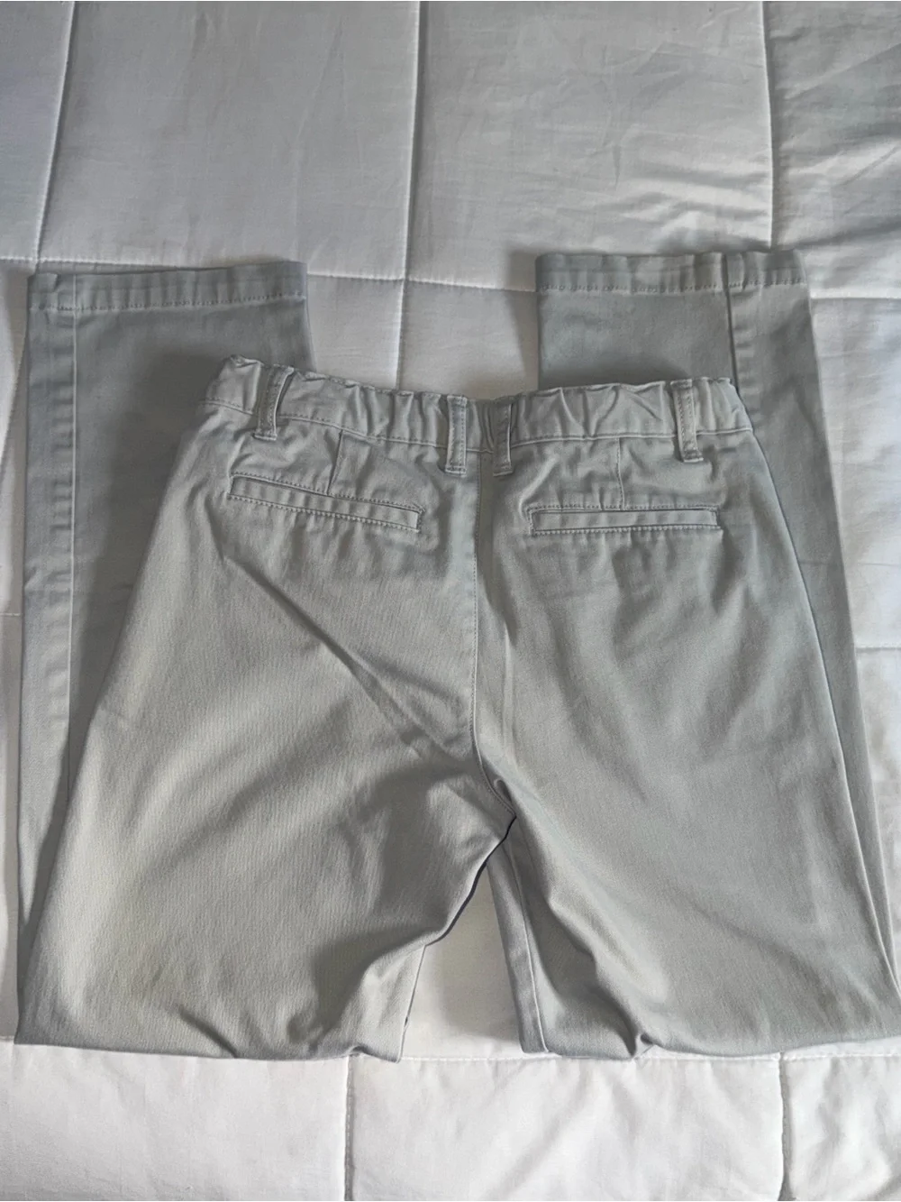 Cat & Jack Boys Slim Khaki Chino Straight Pants - 14